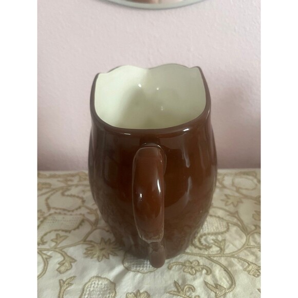 2009 Tag Ceramic Owl Pitcher - Picture 3 of 5